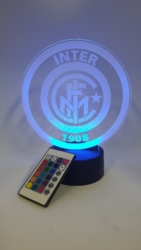 lampada 3d Inter